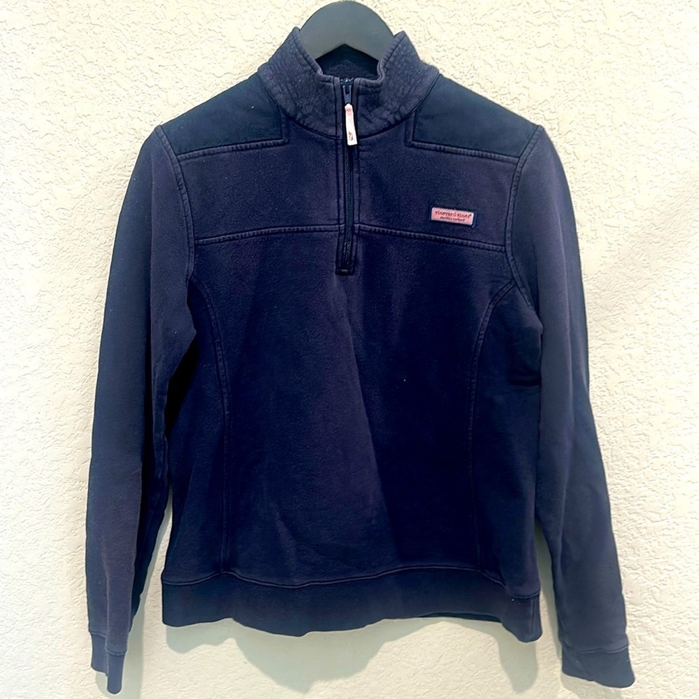 Vinyeard Vines Youth M quarter zipper sweater